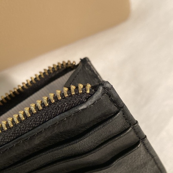 Margot New York leather Betty zip card wallet black - Picture 16 of 16